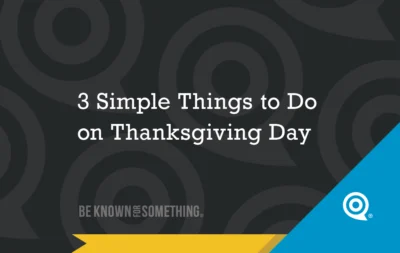 Things to do on Thanksgiving Day