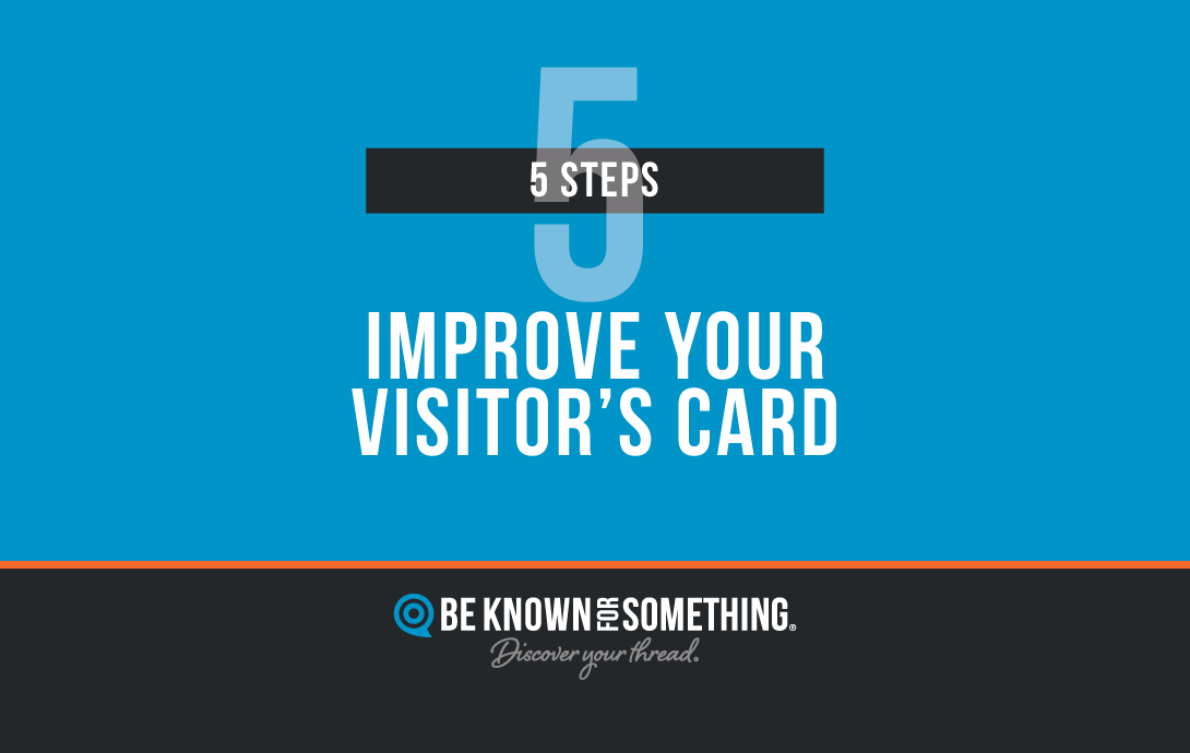 Improve your Visitor Card