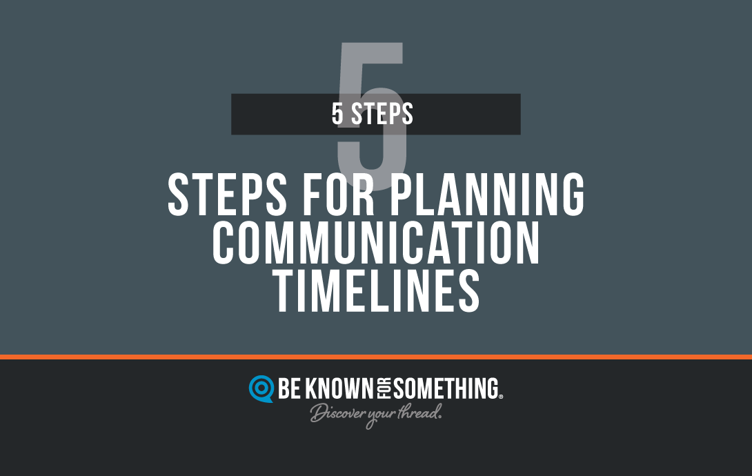 Church Communication Timelines