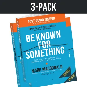 Be Known for Something Book (Post COVID) 3 Pack
