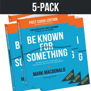 Be Known for Something Book (Post COVID) 5 Pack