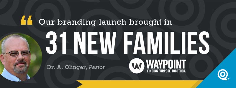 Waypoint Church Testimonial by Dr Ashley Olinger | Church Branding Success