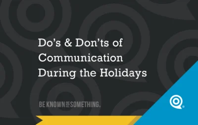 Holiday Communication