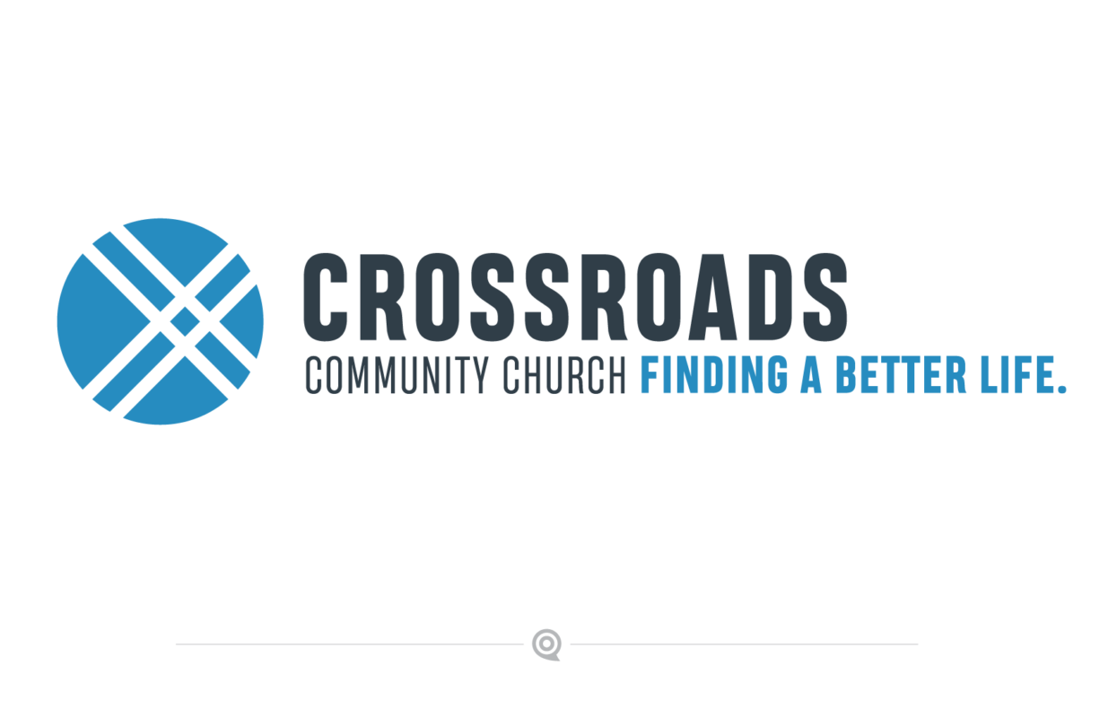 Crossroads Community Church Logo by Be Known For Something