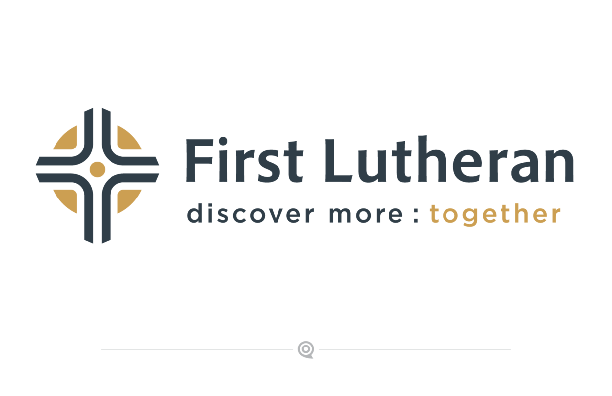 First Lutheran Church Cedar Rapids, Iowa logo designed by Be Known For Something church branding company