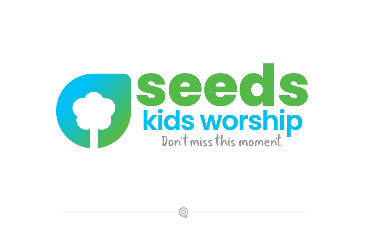 Seeds Kids Worship Logo designed by Be Known For Something branding company