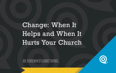 Change: when it helps and when it hurts