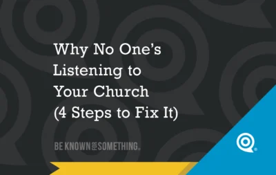 No One's Listening to your Church