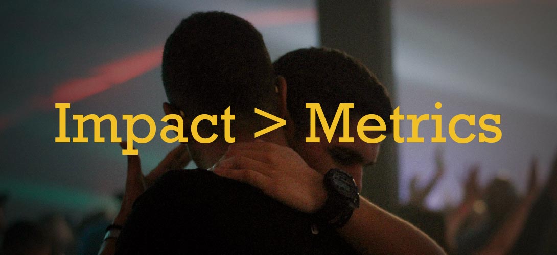 Impact is more important than Metrics for your Digital Marketing Strategies | Church Branding