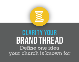 Be Known for Something Church Branding Framework - Clarify your Thread