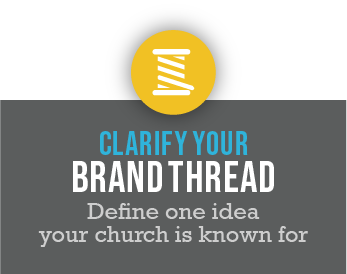 Be Known for Something Church Branding Framework - Clarify Your Church Brand Thread